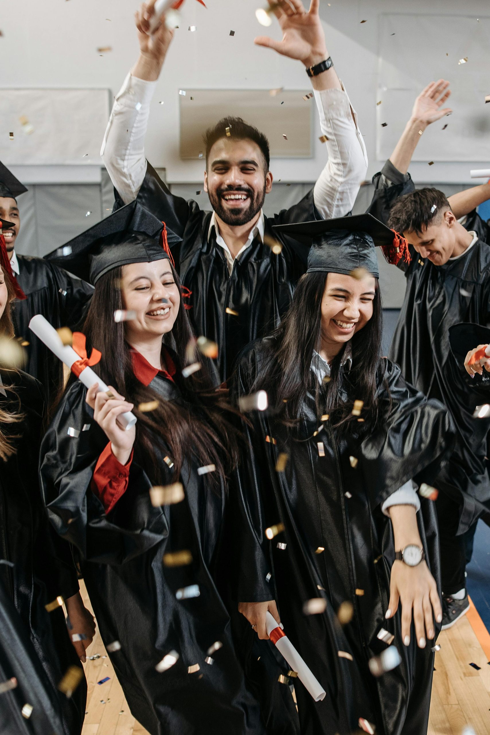 Group of People Wearing Academic Dress