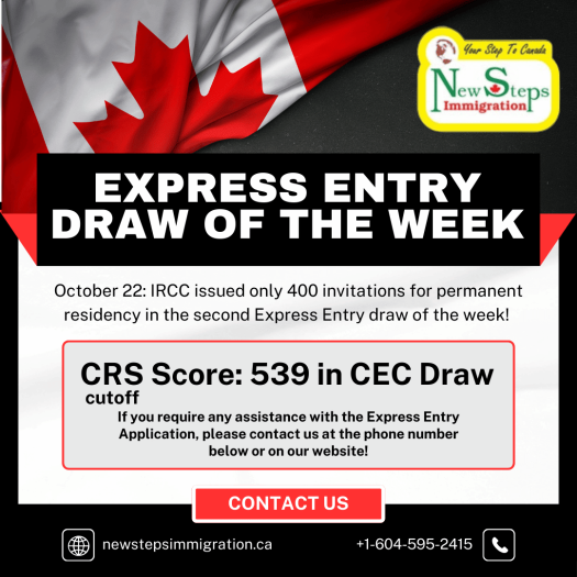 Canada Express Entry Updates October 22nd 2024